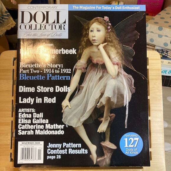 Vintage Y2K Lot of 2 Contemporary Doll Collector Magazines (Mar, Nov 2009) - Picture 3 of 3